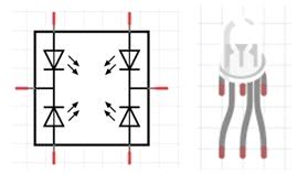 四色 LED